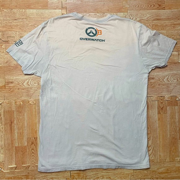 Overwatch 2 Shirt Men’s Size Large BlizzCon Video Game Graphic Tee Blizzard Rare - Picture 3 of 10